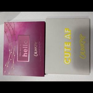 colourpop eyeshadow palette * 2